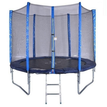ترامپولین کودک حفاظ دار با پله مدل 6