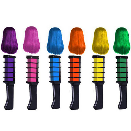 گچ مو رنگی مدل C06 بسته 6 عددی