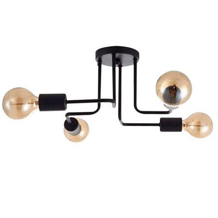 لوستر سقفی مدل مدرن چهار شاخه