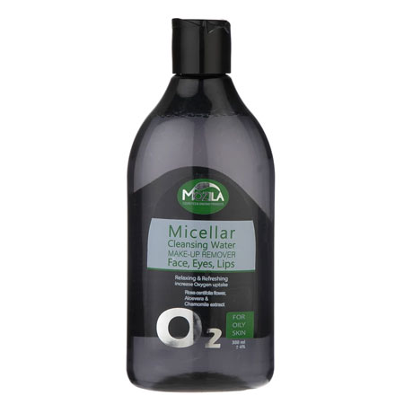 محلول پاک کننده آرایش صورت موزیلا مدل میسلار واتر