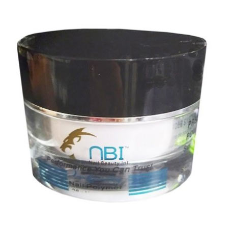 پودر کاشت ناخن ان بی آی مدل clear وزن 28 گرم