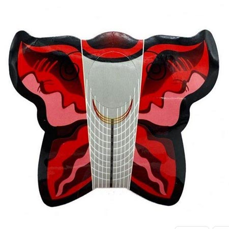 فرمر کاشت ناخن مدل پروانه ای بسته 300 عددی