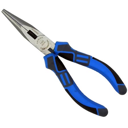 انبر دم باریک جادری کد 160 سایز 6 اینچ