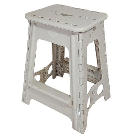 چهارپایه ناصر پلاستیک مدل تاشو کم جا