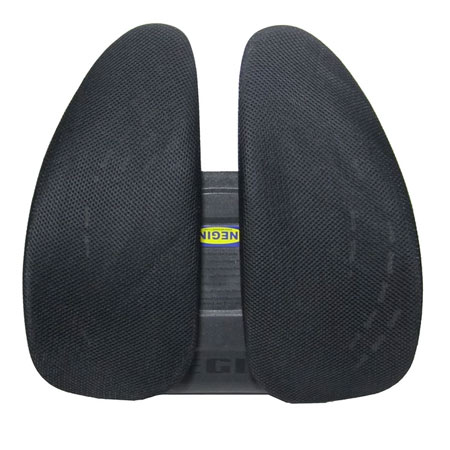 پشتی طبی نگین جنس پلی استر با شاسی پلاستیکی قابل تنظیم