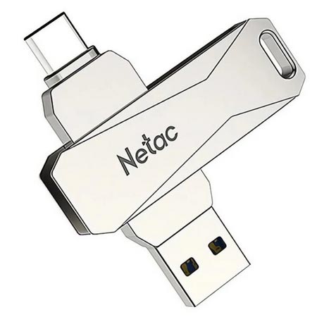 فلش مموری OTG نتاک آلیاژ روی Type C ظرفیت 32 گیگا بایت