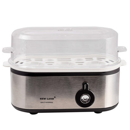 تخم مرغ پز نیولند با بدنه استیل مدل NL-2443