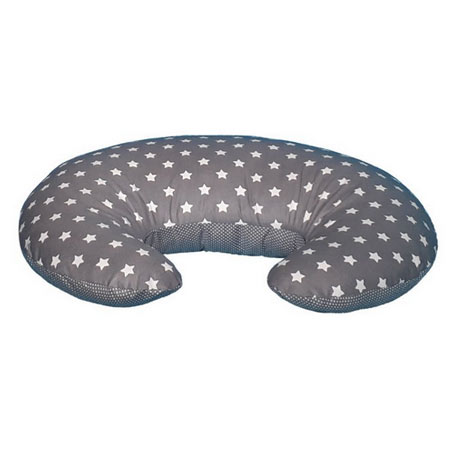 بالش شیردهی هلالی نی نی هلپ با پارچه طرح ستاره دار