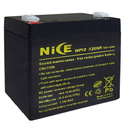 باتری یو پی اس 12 ولت 12 آمپر ساعت نایس مدل WP12-12SHR
