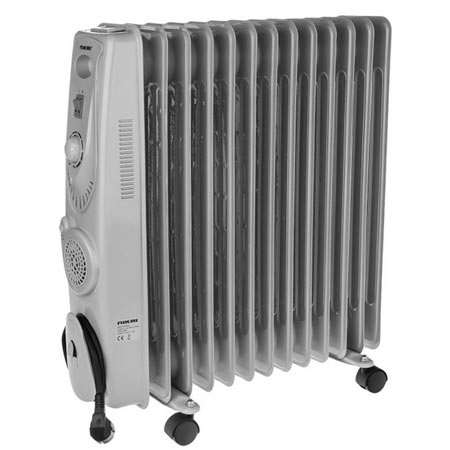 شوفاژ برقی 13 پره فن دار نیکای مدل NOH844A