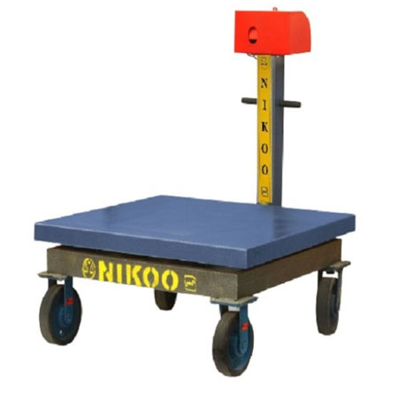 باسکول دیجیتال نیکو مدل میدانی چرخدار یک تنی