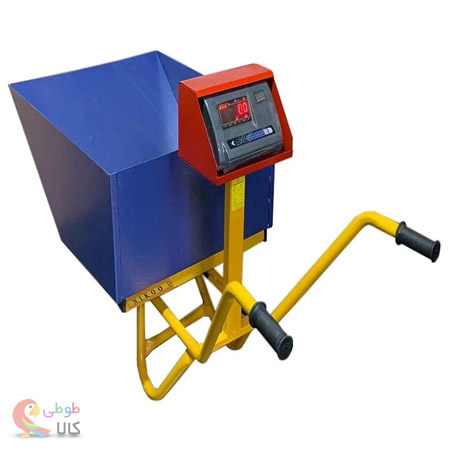 باسکول فرغونی دیجیتال نیکو مدل تک چرخ