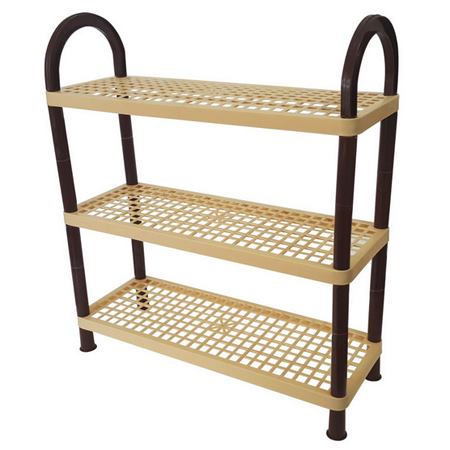 جاکفشی پلاستیکی سه طبقه مدل نیکو کد K100