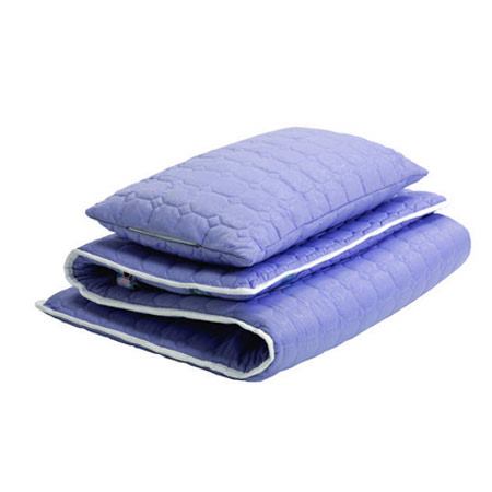 تشک مهمان یک نفره مدل nimset جنس پلی استر پنبه به همراه بالش