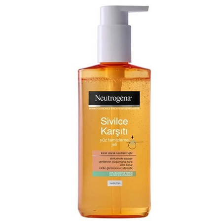 ژل شستشو صورت نیتروژنا مدل سالسلیک اسید حجم 200 میلی لیتر