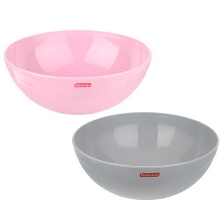 کاسه پلاستیکی نورینو مدل آترا مجموعه دو عددی