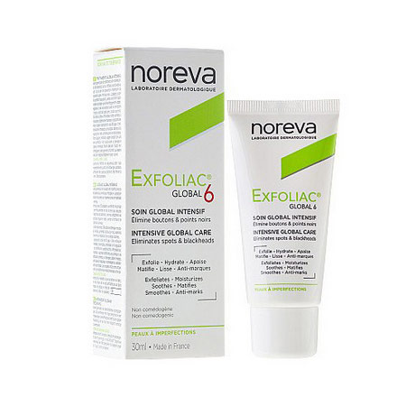 کرم ضد جوش نوروا مدل اکسفولیاک گلوبال 6 حجم 30 میلی لیتر