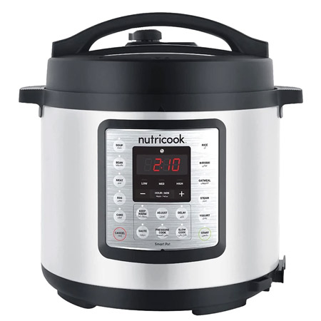 زودپز برقی نوتریکوک با دیگ نچسب و بدنه استیل