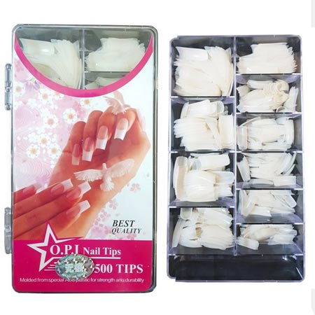 تیپ کاشت ناخن او پی آی مدل A4 بسته 500 عددی