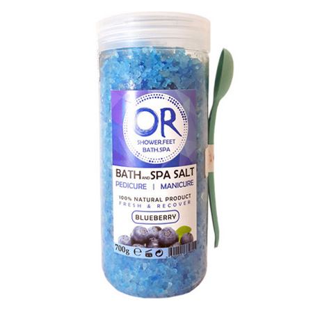 نمک حمام اور مدل Blueberry وزن 700 گرم