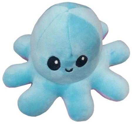 عروسک اختاپوس جنس پولیش مدل مودی ارتفاع 15 سانتی متر