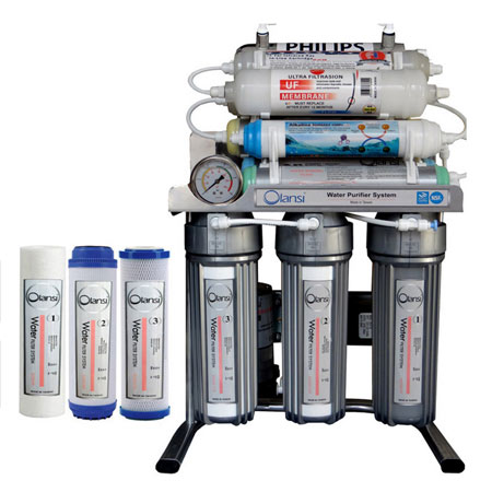 دستگاه تصفیه کننده آب اولانسی مدل CHROME A1090 به همراه فیلتر