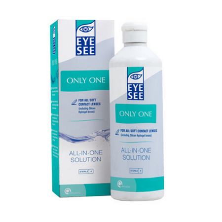 محلول شستشوی لنز آی سی مدل اونلی وان حجم 100 میلی لیتر