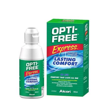 محلول شستشوی لنز اپتی فری مدل Opti Free Express