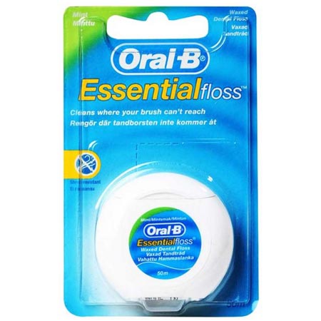 نخ دندان اورال بی مدل ESSENTIAL FLOSS UK