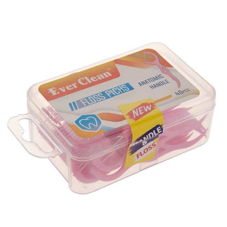 نخ دندان کمانی اورکلین مدل EVC015 بسته 40 عددی