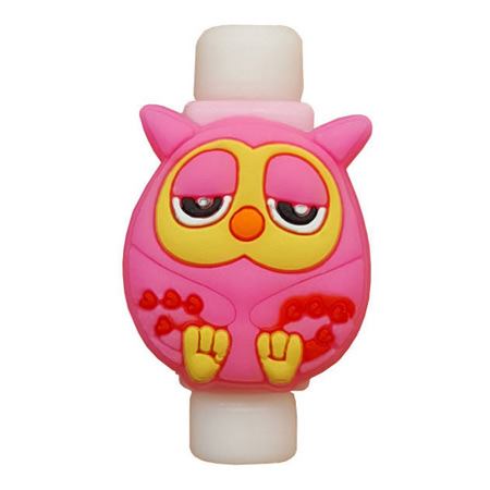 محافظ کابل شارژ عروسکی مدل پرنده جغد