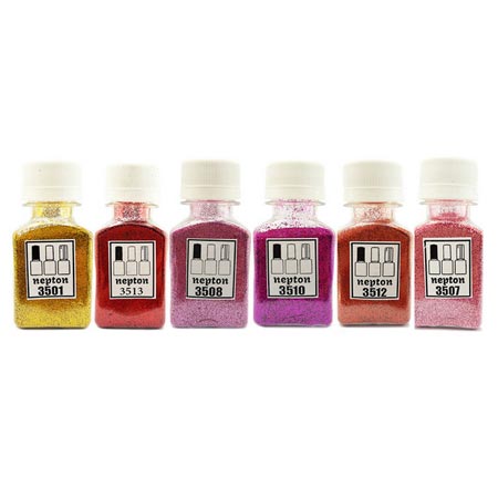 بسته 6 عددی اکلیل ناخن نپتون مدل گرم ساخت کره جنوبی