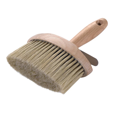 قلم مو نقاشی مدل چوبی بیضی سایز 15 سانتی متر