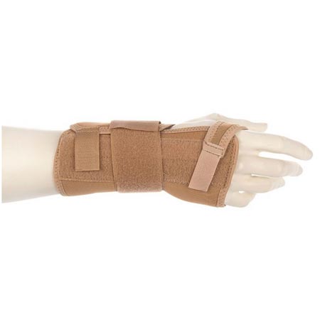 مچ بند طبی دست راست پاک سمن مدل Neoprene CTS With Hard bar