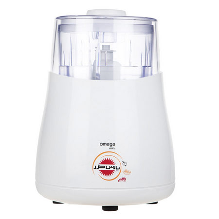 خردکن پارس خزر توان 780 وات ظرف پلاستیکی و تیغه استیل مدل Omega