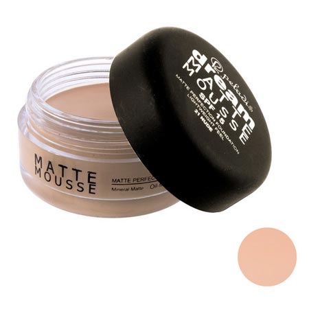 کرم پودر فشرده گریم پارس پلادیس سری Matte Mousse شماره 304