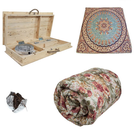 کرسی برقی تاشو پارسین مدل لیکو KT90-L3 مجموعه 5 عددی