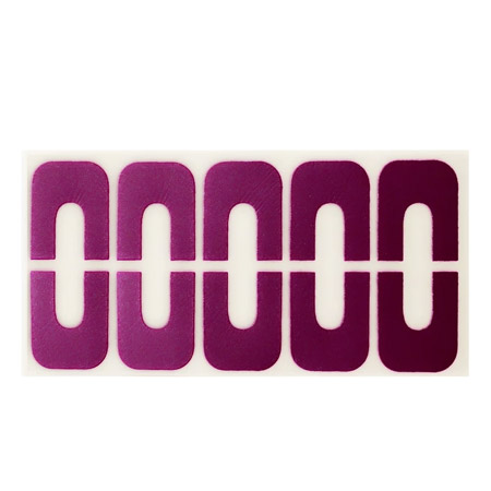 برچسب پیل آف دور ناخن بسته 10 عددی