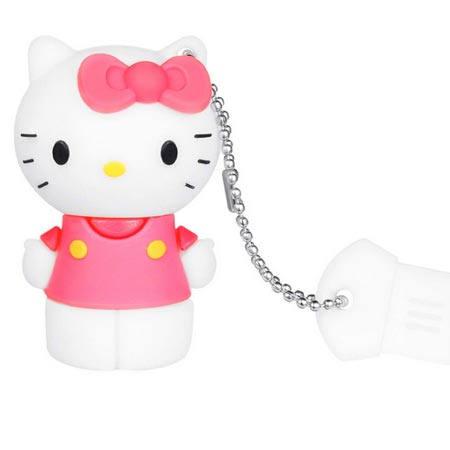 فلش مموری عروسکی طرح کیتی پرلیت یو اس بی ظرفیت 128 گیگابایت