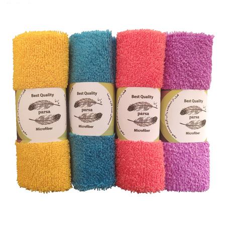 دستمال آشپزخانه پرسا مدل Ogips مجموعه 4 عددی