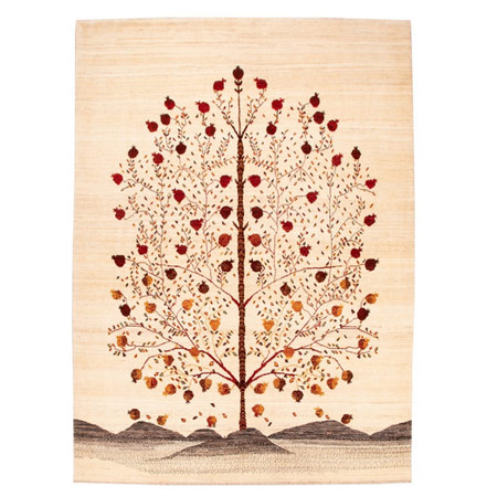 گبه دستباف چهار متری سی پرشیا بافت فارس جنس پشمی