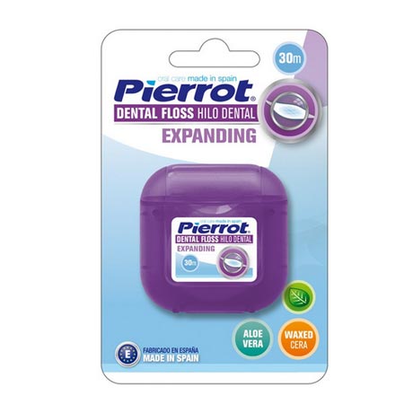 نخ دندان پیرروت مدل اکسپندینگ عصاره آلوورا و نعنا