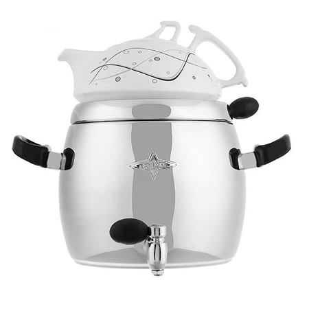 ست قوری و کتری برنجی پلان مدل 5161