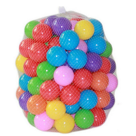 توپ استخر بسته 300 عددی جنس پی وی سی