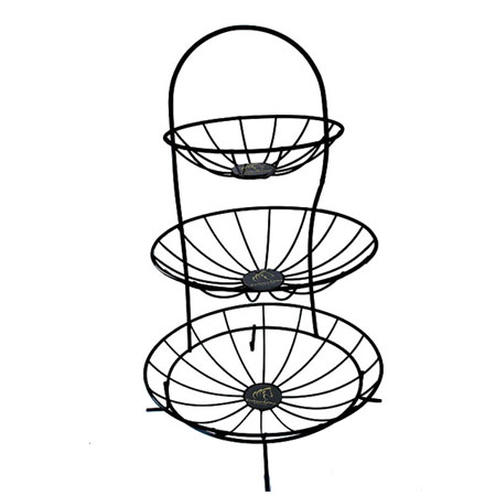 سبد سیب زمینی و پیاز ارشاکو هوم طراحی ایتالیایی سه طبقه فلزی