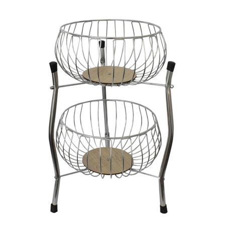 سبد سیب زمینی و پیاز فلزی کد S03