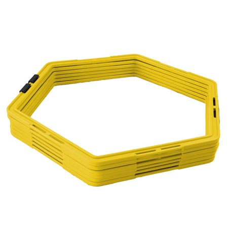 حلقه چابکی پاورجیم مدل 6 ضلعی جنس پلاستیک ABS