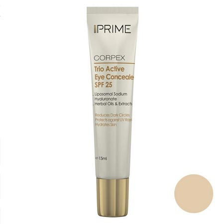 کانسیلر پریم مدل Corpex Trio Active SPF 25 حجم 15 میلی لیتر