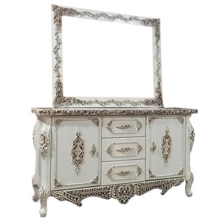 آینه و میز کنسول سلطنتی مدل پرنس