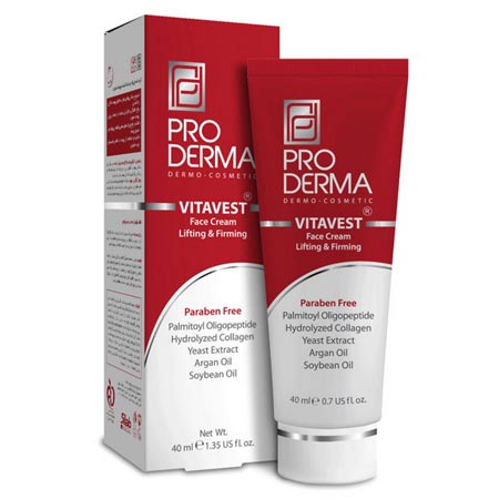 کرم ضد چروک و سفت کننده پرودرما حجم 40 میلی لیتر